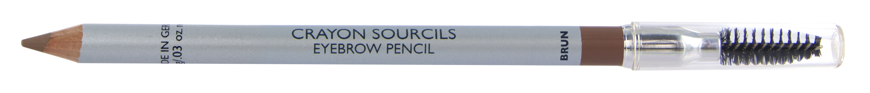 Augenbrauen-Stift mit Bürste - Brun (Mokkabraun)  - Für einen intensiven Ausdruck - Vegan